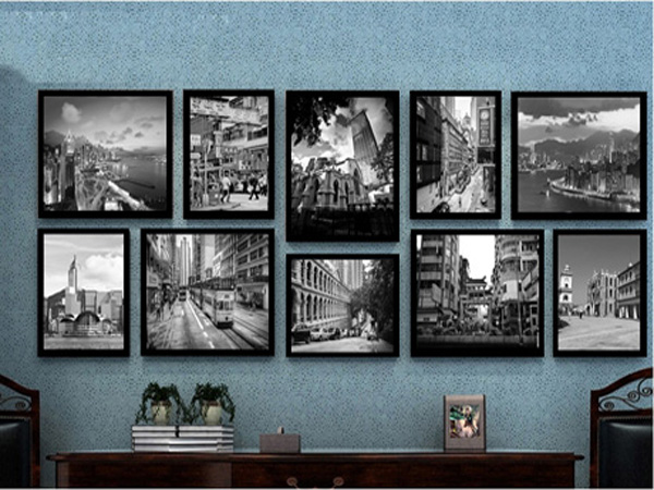 UV喷绘 - 黑白装饰画